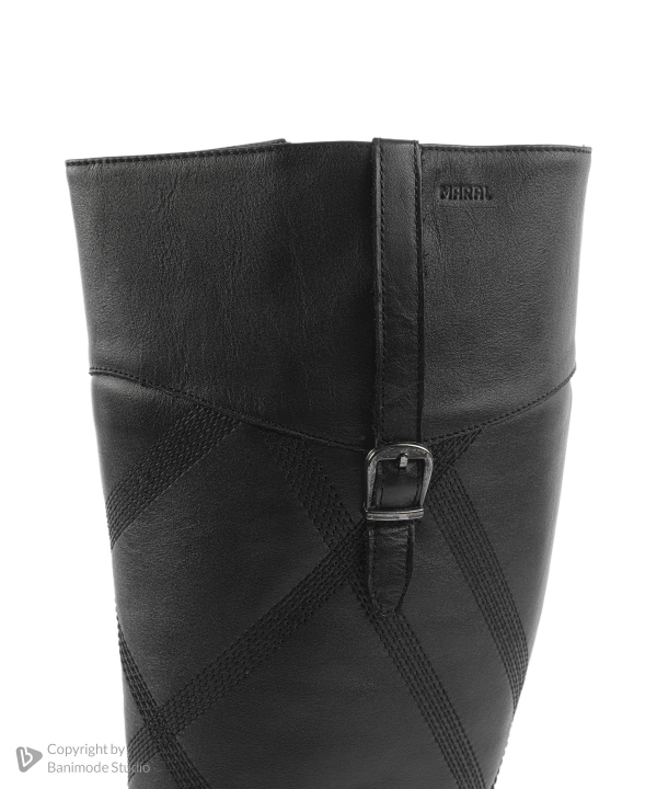 بوت زنانه چرم طبیعی مارال چرم Maral Leather مدل آرالیا