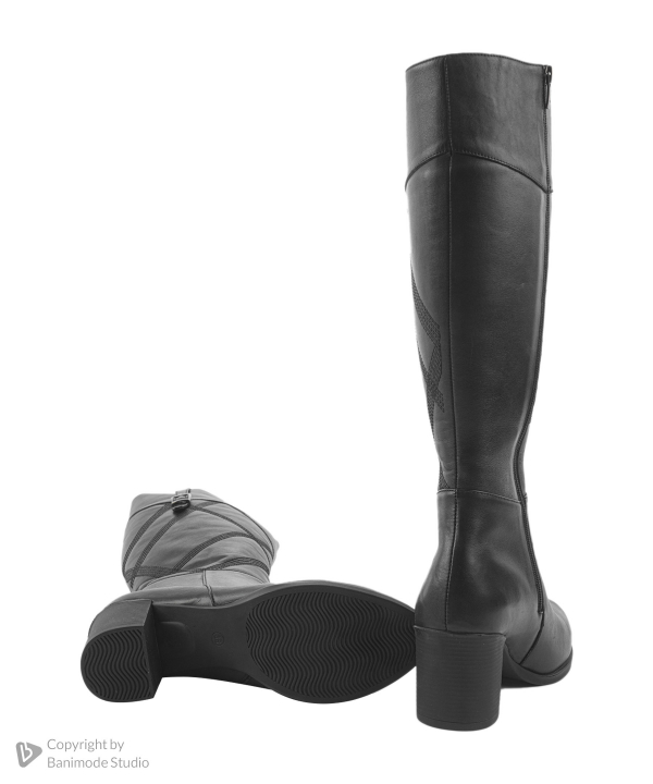 بوت زنانه چرم طبیعی مارال چرم Maral Leather مدل آرالیا