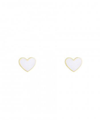 گوشواره قلب درخشان درریس Doris کد P2424