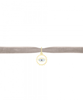 دستبند سینتا آویز مالاکیو مژه دار درخشان درریس Doris کد P2511