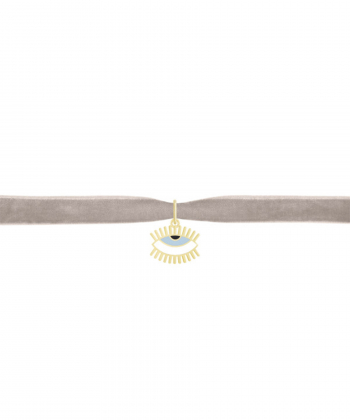 دستبند سینتا آویز چشم نیمه باز کورنلیا مژه دار درریس Doris کد P2519