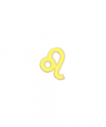 آویز میناکاری زرد مرداد درریس Doris کد P2911