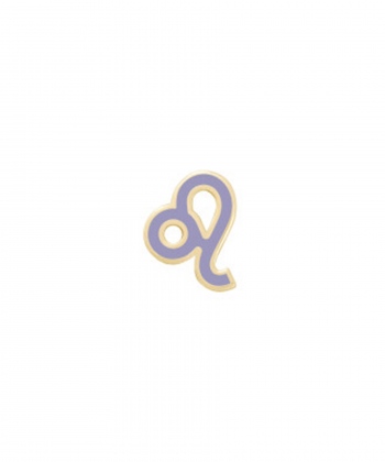 آویز میناکاری بنفش مرداد درریس Doris کد P2912