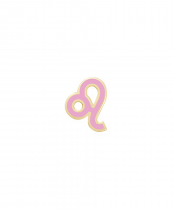 آویز میناکاری صورتی مرداد درریس Doris کد P2918