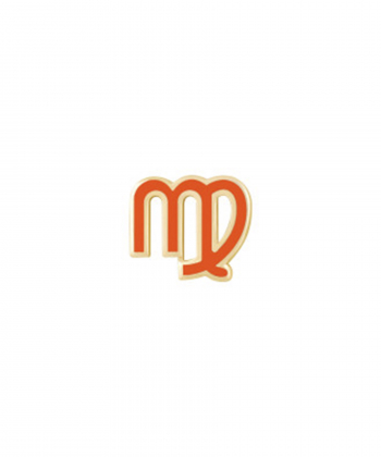 آویز میناکاری نارنجی شهریور درریس Doris کد P2928