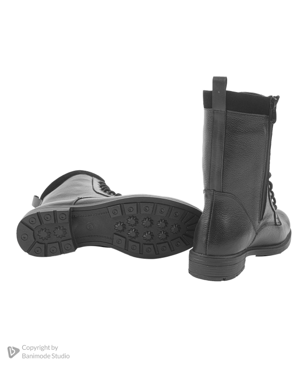 نیم بوت زنانه چرم طبیعی مارال چرم Maral Leather مدل آگوستینا