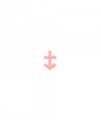 آویز میناکاری صورتی آذر درریس Doris کد P2952