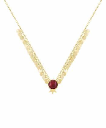 گردنبند زردونه درریس Doris کد P1780