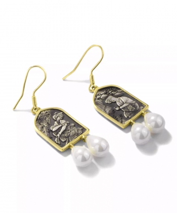 گوشواره لیلی و مجنون درریس Doris کد P1911