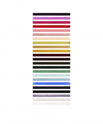 پلاک حب با میناکاری سبز با روبان سینتا درریس Doris کد P1932