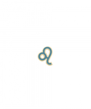 آویز میناکاری آبی پررنگ مرداد درریس Doris کد P3008