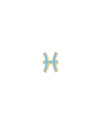 آویز میناکاری آبی اسفند درریس Doris کد P2754