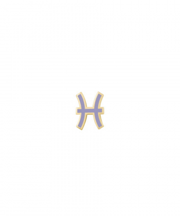 آویز میناکاری بنفش اسفند درریس Doris کد P2755