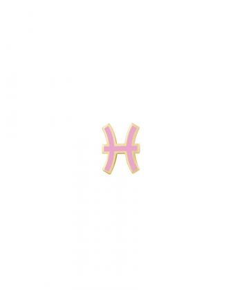 آویز میناکاری صورتی اسفند درریس Doris کد P2758