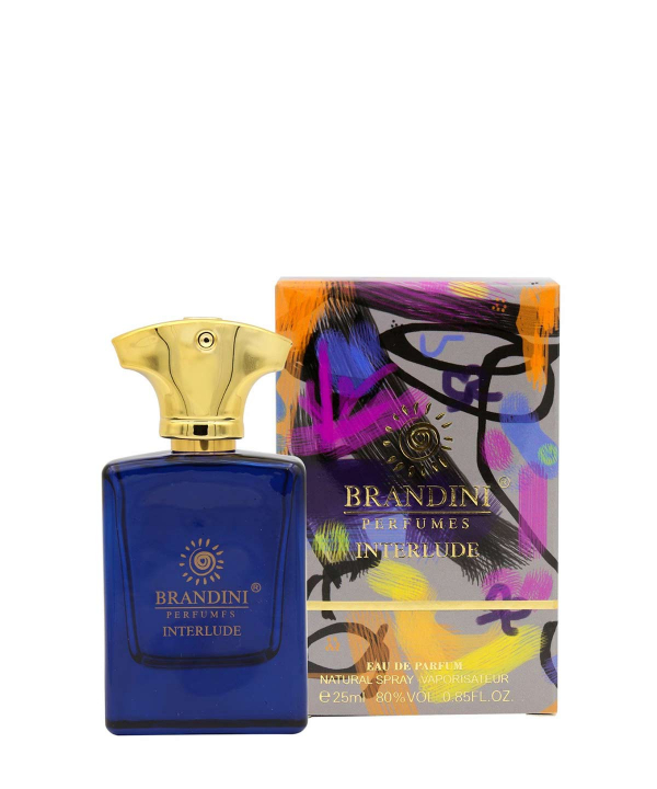 عطر جیبی مردانه برندینی Brandini مدل Interlude حجم 25 میلی‌لیتر