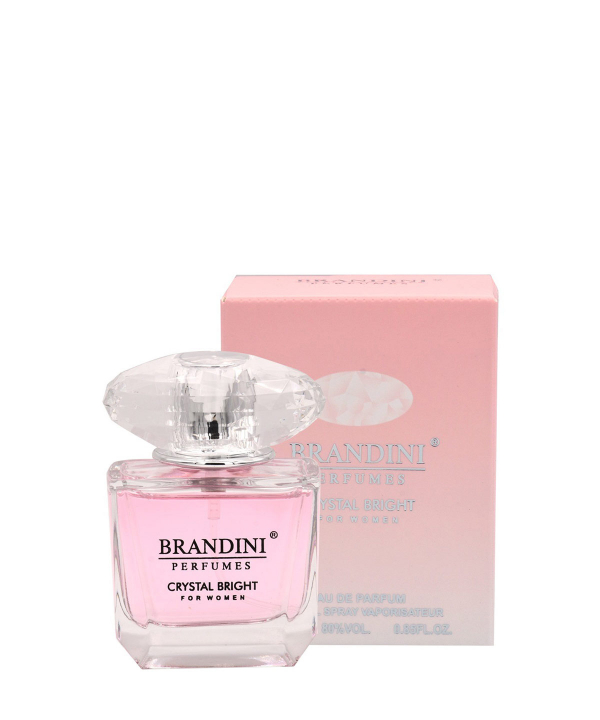 عطر جیبی زنانه برندینی Brandini مدل Crystal Bright حجم 25 میلی‌لیتر