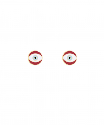 گوشواره دایره سرخ کورنلیا درریس Doris کد P2371