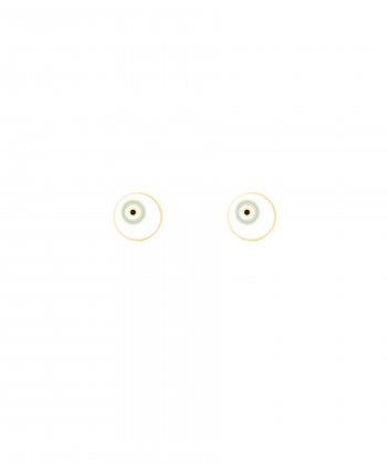 گوشواره دایره مالاکیو درخشان درریس Doris کد P2372