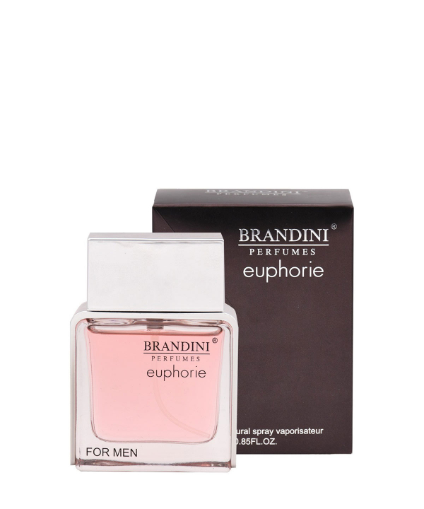 عطر جیبی مردانه برندینی Brandini مدل Euphorie For Men حجم 25 میلی‌لیتر
