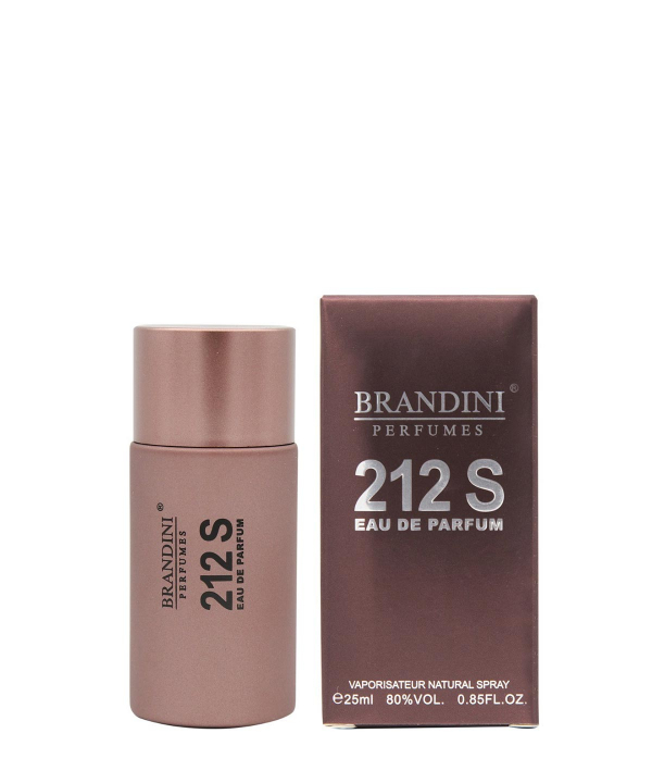 عطر جیبی مردانه برندینی Brandini مدل 212S حجم 25 میلی‌لیتر