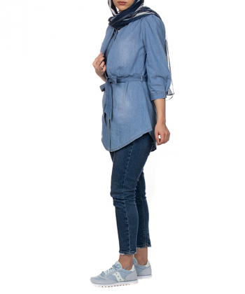 مانتو جین زنانه سرژه Serge