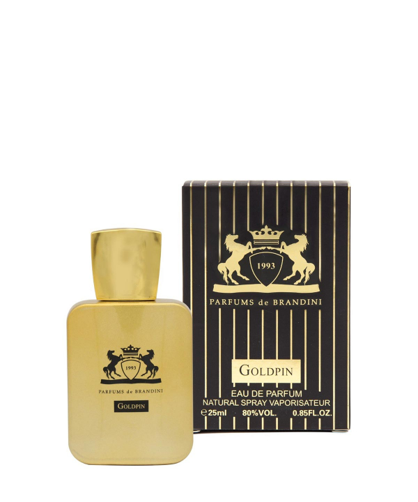 عطر جیبی مردانه برندینی Brandini مدل Goldpin حجم 25 میلی‌لیتر