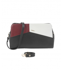کیف دوشی زنانه چرم طبیعی مارال چرم Maral Leather مدل دل آرا