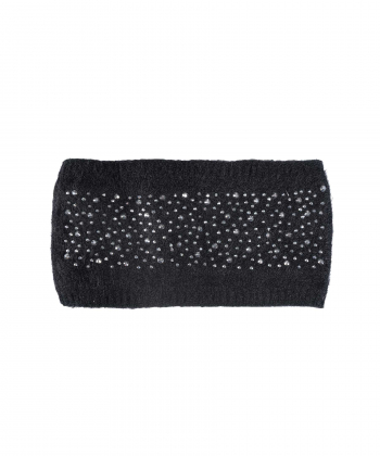 هدبند نگین دار زنانه نوولاشال Novella Shawl کد 64003