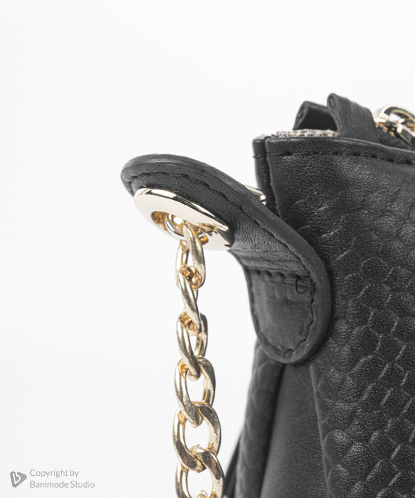 کیف دوشی چرم طبیعی زنانه مارال چرم Maral Leather مدل میترا