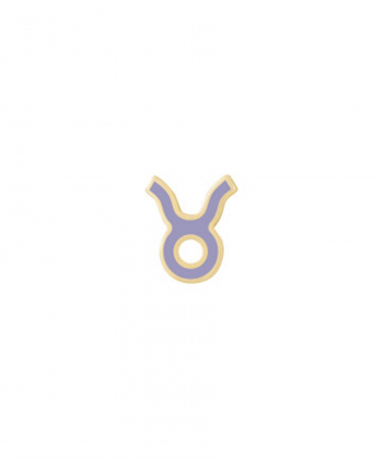 آویز میناکاری بنفش اردیبهشت درریس Doris کد P2879