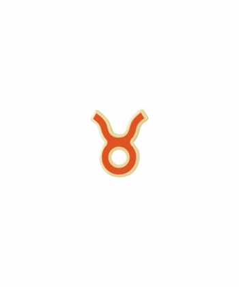 آویز میناکاری نارنجی اردیبهشت درریس Doris کد P2886