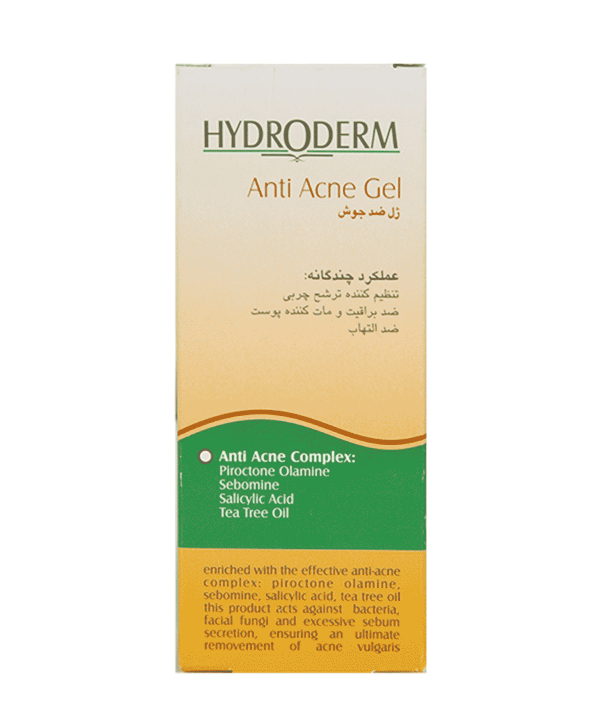ژل ضد جوش هیدرودرم Hydroderm مدل Tea Tree Oil حجم 50 میلی لیتر