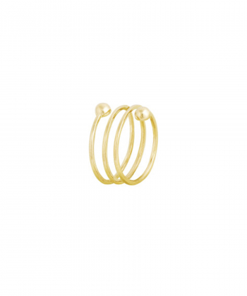 انگشتر پروفیل دو سر گوی دوپیچ درریس Doris کد P3108