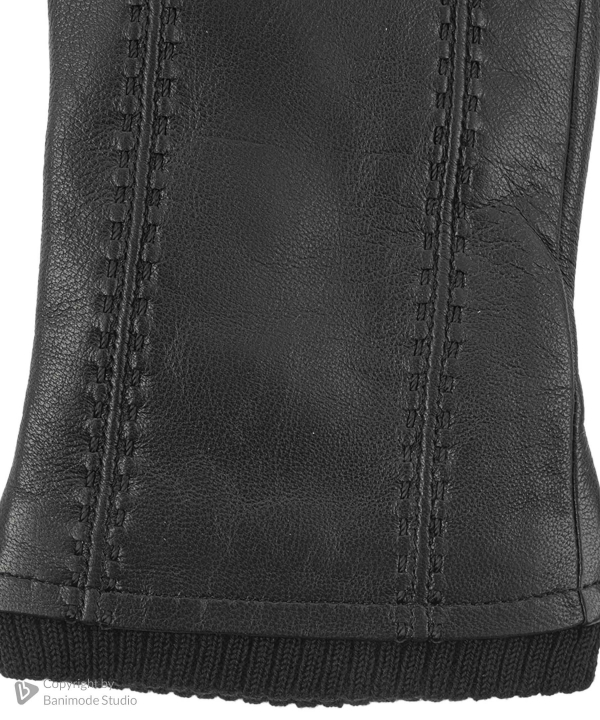 دستکش مردانه چرم طبیعی مارال چرم Maral Leather مدل NIVAD
