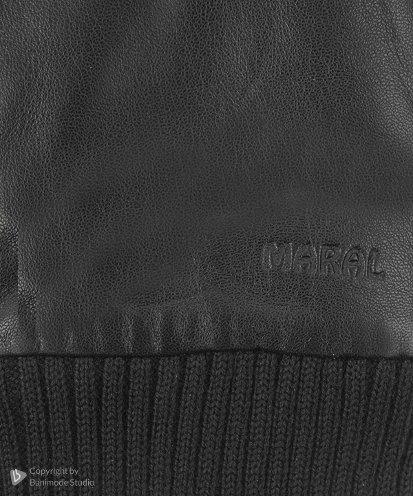دستکش زنانه چرم طبیعی مارال چرم Maral Leather مدل MONICA