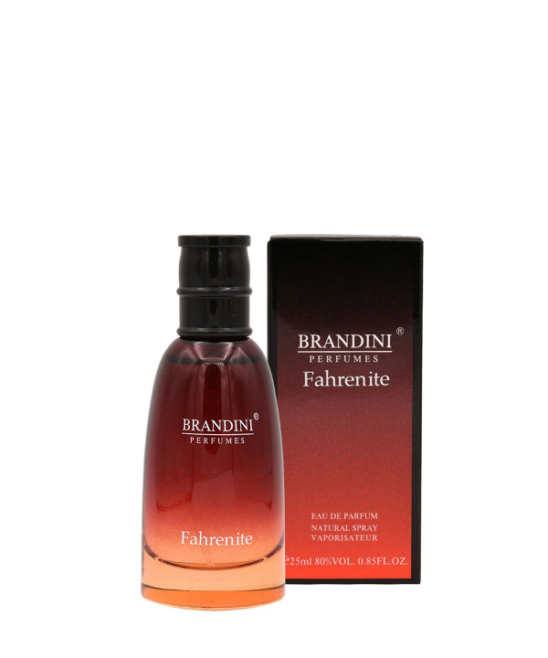 عطر جیبی مردانه برندینی Brandini مدل Fahrenite حجم 25 میلی‌لیتر