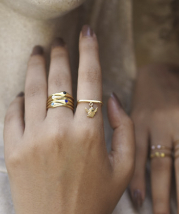 انگشتر گنبد کبود درریس Doris کد P2272