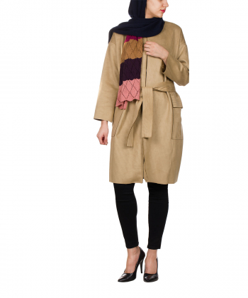 مانتو پاییزه جلو باز زنانه سرژه Serge