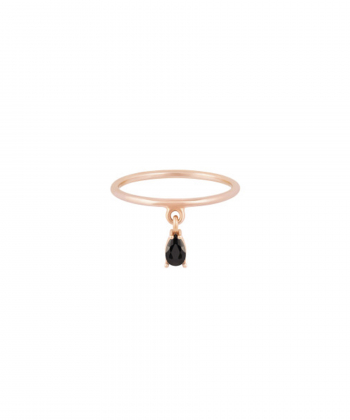 انگشتر چکامه اشکی رزگلد درریس Doris کد P2263