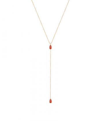 گردنبند Sunset رزگلد درریس Doris کد P2258