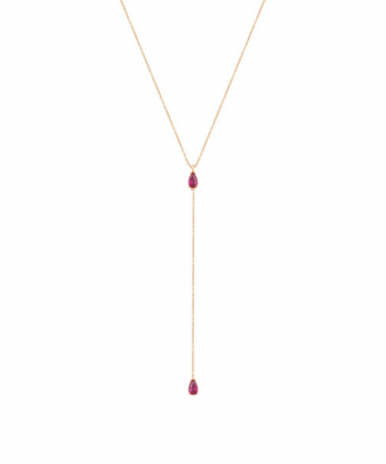 گردنبند دلبر رزگلد درریس Doris کد P2257