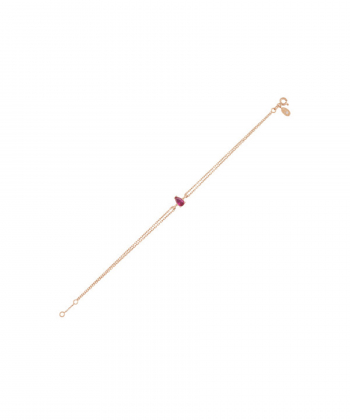 دستبند زنجیری دلبر رزگلد درریس Doris کد P2252