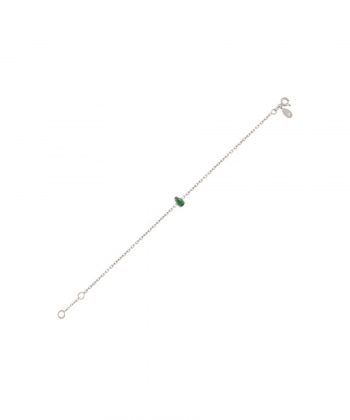 دستبند زنجیری آفرینش سفید درریس Doris کد P2251