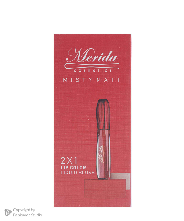 رژ لب مات مریدا Merida وزن 4.5 گرم