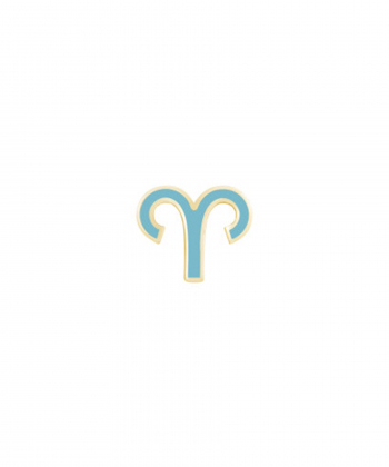 آویز میناکاری آبی فروردین درریس Doris کد P3025