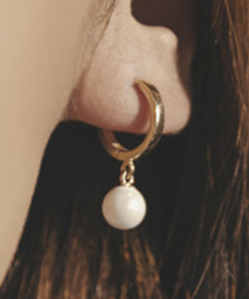 گوشواره روکو مروارید سایز 10 درریس Doris کد P958