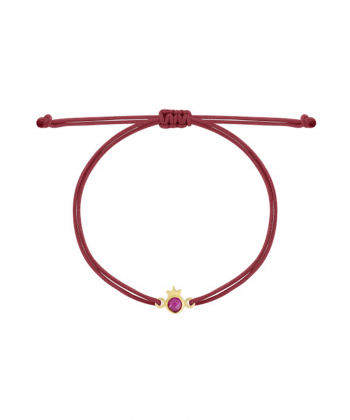 دستبند انار مارکو با نخ زرشکی درریس Doris کد P3059