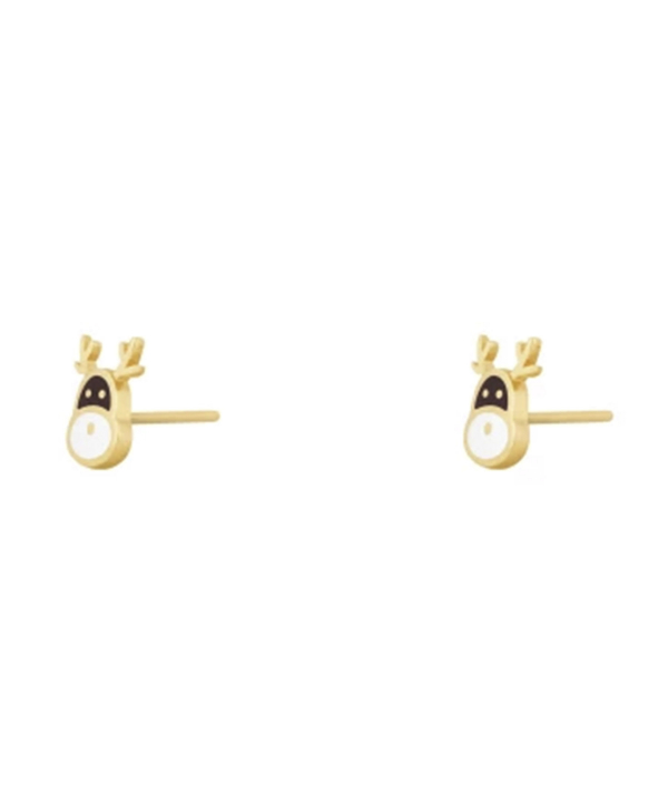 گوشواره میخی گوزن برفی درریس Doris کد P3303