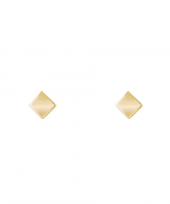 گوشواره میخی پین مربع شیب دار درریس Doris کد P3334