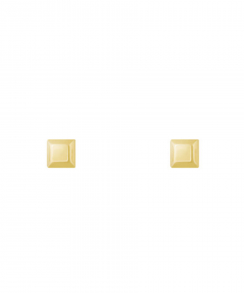 گوشواره میخی مربع برجسته سه بعدی درریس Doris کد P3331